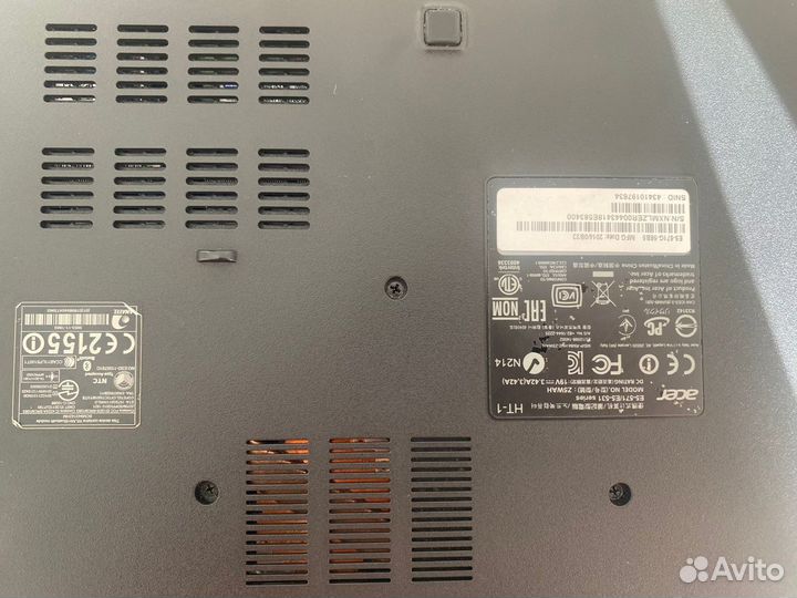 Ноутбук acer Aspire E5-571G
