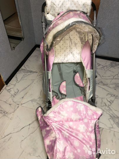 Коляска санки