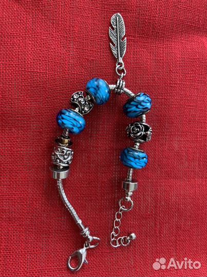 Браслет с шармами подарок