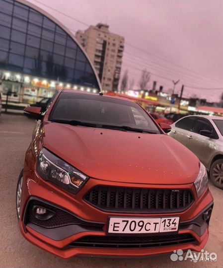 Обвес на весту “Quasar” в цвет(Lada Vesta)