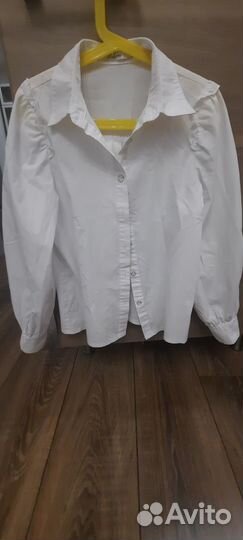 Рубашка школьная для девочки р 134