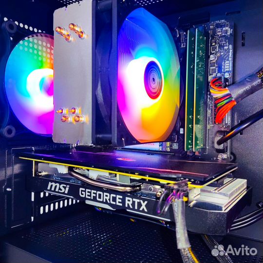 Игровой пк RTX 2070 + Intel 12100F/ Гарантия год