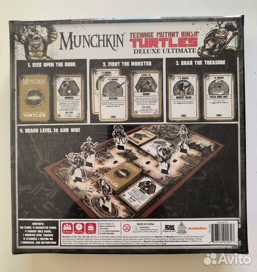 Манчкин tmnt (Deluxe Ultimate издание)