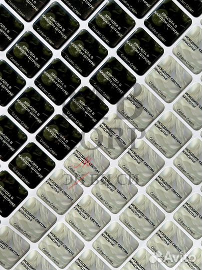 3D стикеры с вашим дизайном оптом