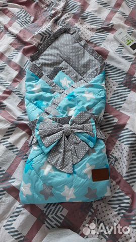 Конверт на выписку для мальчика осень