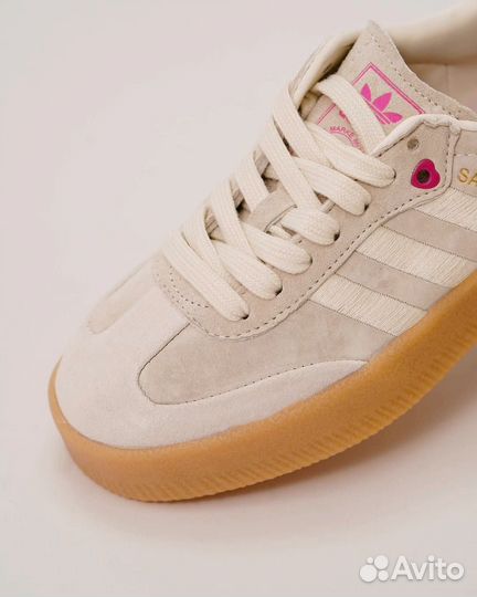 Adidas Sambae valentine's day ivory pink