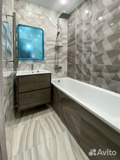 Ремонт ванной комнаты под ключ