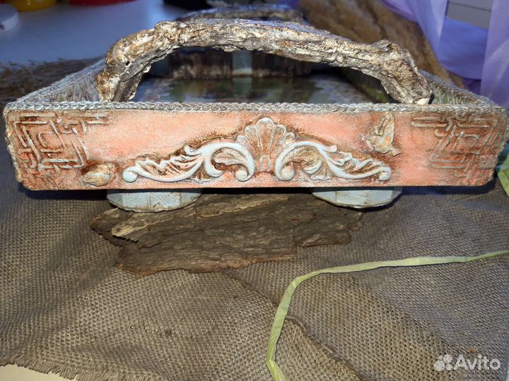 Поднос на ножках в наличии,выполняю и под заказ