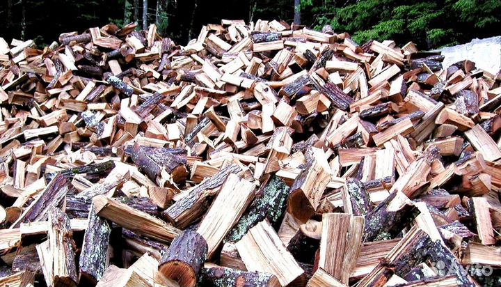 Дрова крупноколотые