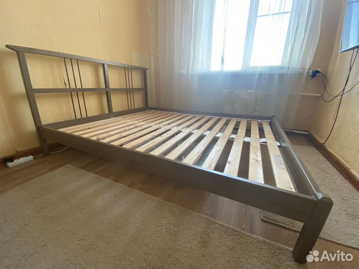 Кровать двухспальная 160 200 без матраса бу