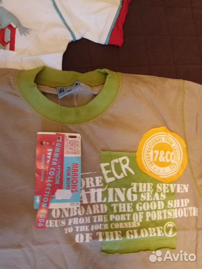 Новые футболки, р. 128-134 Турция, хлопок