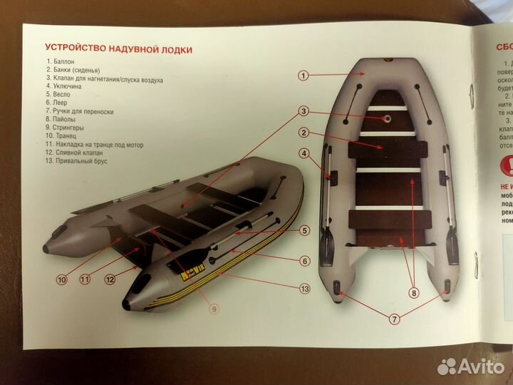 Надувная лодка пвх norvik 290 с мотором
