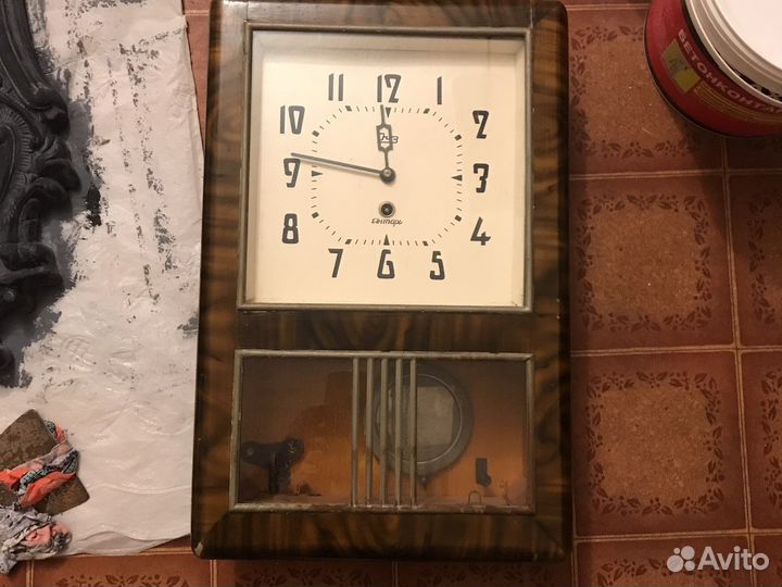 Часы янтарь СССР