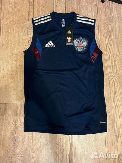 Футболка безрукавка adidas сборной России