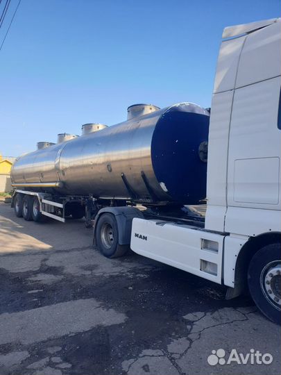 Полуприцеп пищевая цистерна Magyar SMFF, 1990