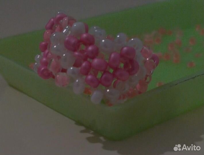 Кольцо из бисера