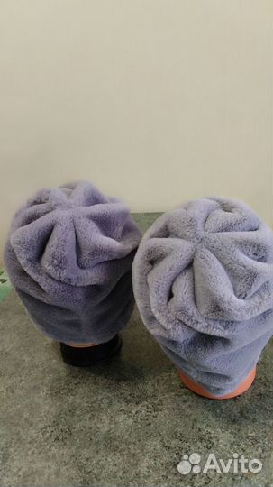 Шапочка женская из экомеха