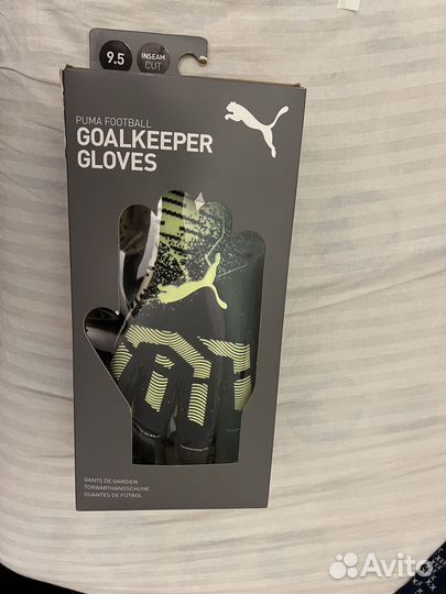 Вратарские перчатки топовые Puma future Z:ONE Grip