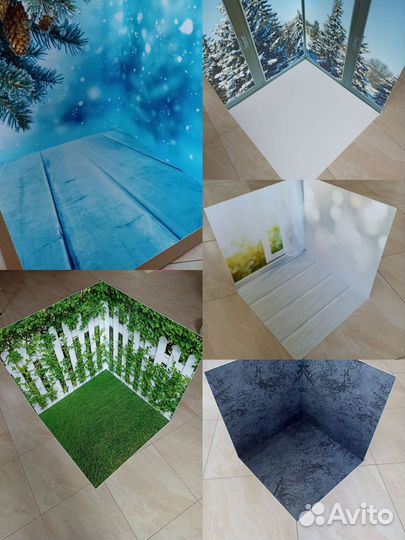 Фотофоны угловые 40*40*40 и прямые