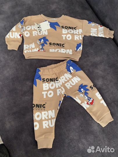 Костюм на мальчика Zara Sonic новый