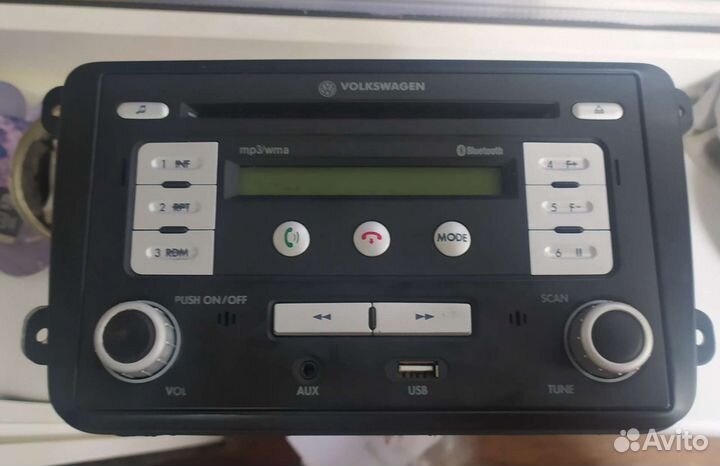 Оригинальная магнитола VW