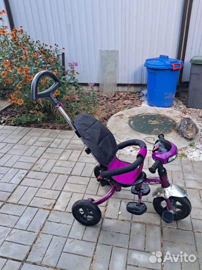 Трехколесный велосипед Moby Kids