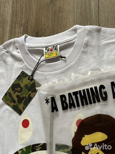 Футболка bape shark