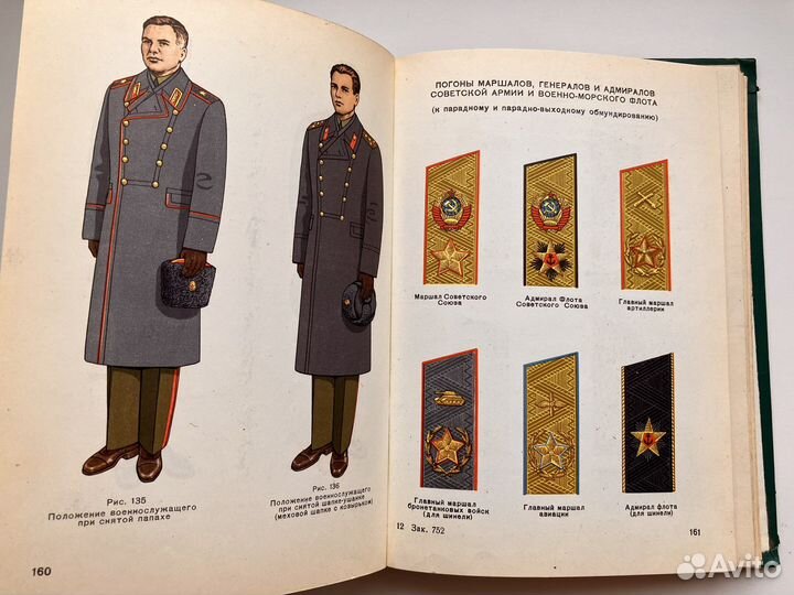 Правила ношения военной формы одежды. 1974 год