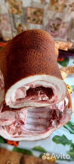 Сало на соломе