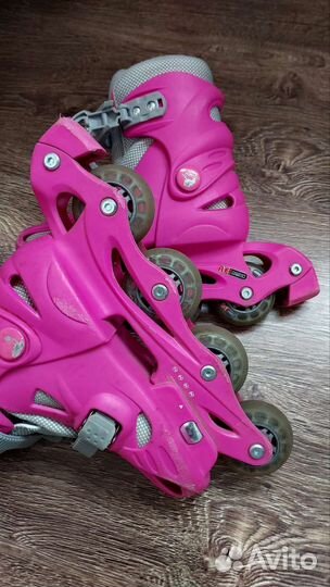 Роликовые коньки детские раздвижные