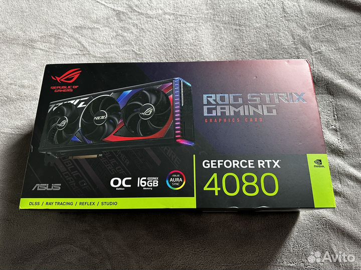 RTX 4080 OC Asus Rog Strix
