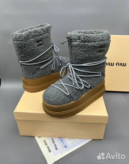 Валенки / Дутики Miu Miu Барашки Размеры 36-40