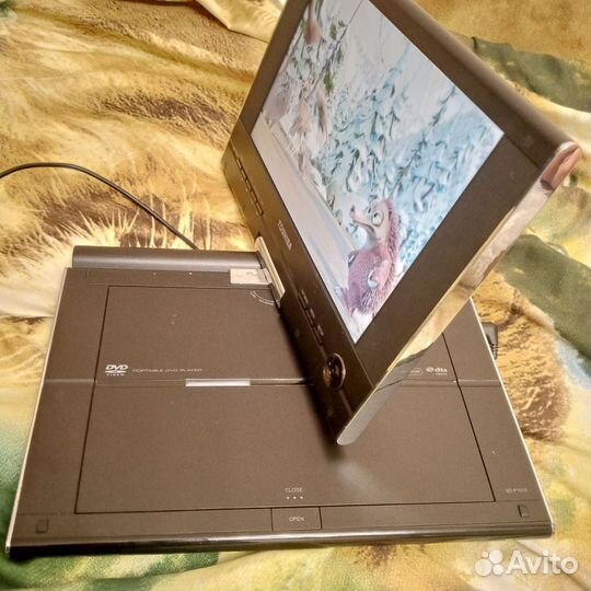 Портативный dvd проигрыватель toshiba