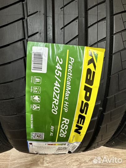 Kapsen RS26 Practical Max HP 245/40 R20 и 275/35 R20 102W
