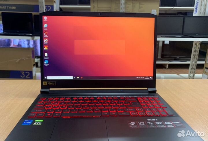 Acer Nitro/i5 11400/16/RTX 3050Ti/512GB SSD/15.6 I