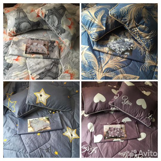 Комплект одеяло (покрывало) простынь подушки