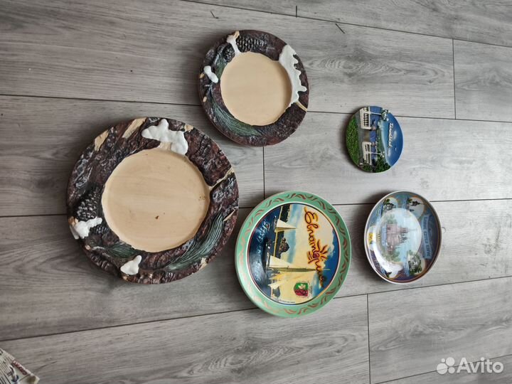 Тарелка сувенирная города