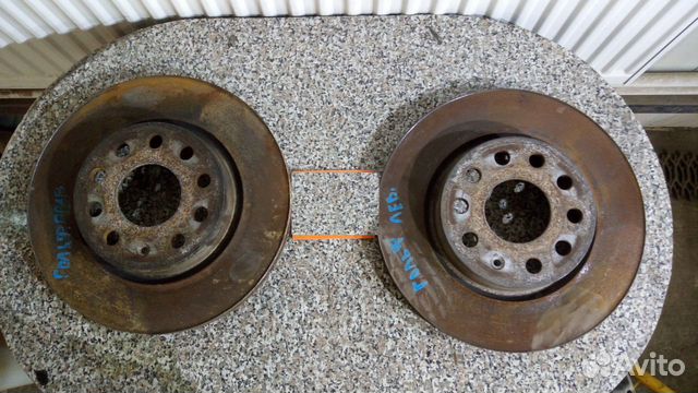 Диски тормозные оригинал Volkswagen golf VI