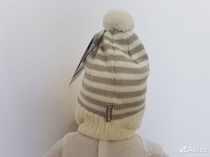 Шапка на завязках для мальчиков девочек Kerry р44