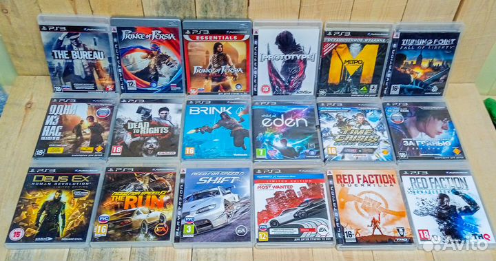 Диски с играми Playstation 3