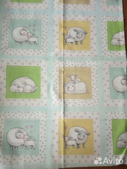 Ткань отрез хлопок