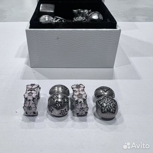 Шармы pandora серебро