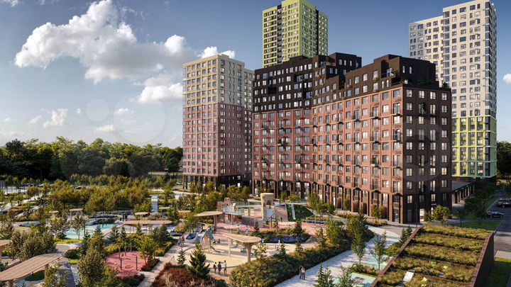 2-к. квартира, 44,3 м², 8/32 эт.