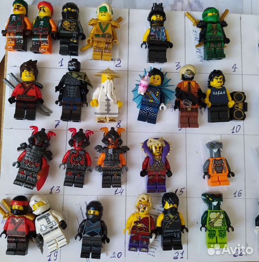Lego Ninjago, стар варс минифигурки