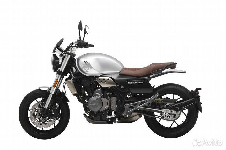 Дорожный мотоцикл Zonsen RE401 silver новый