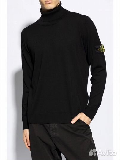 Водолазка Stone Island wool jumper with Compass