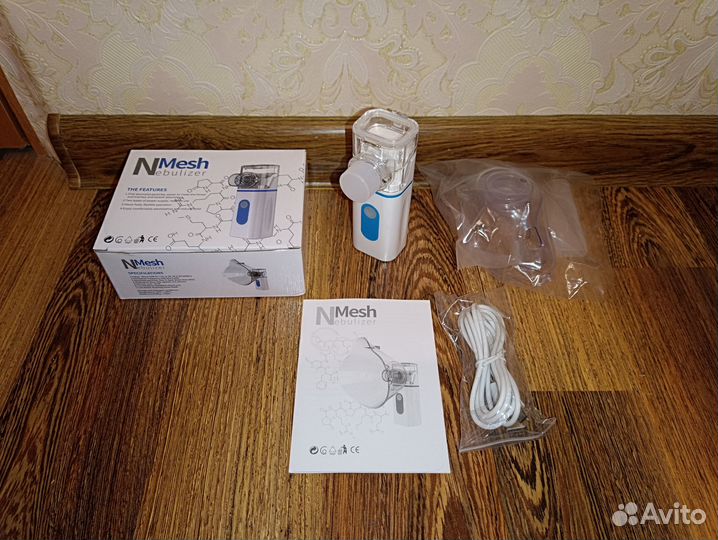 Портативный небулайзер (ингалятор),абсолютно новый
