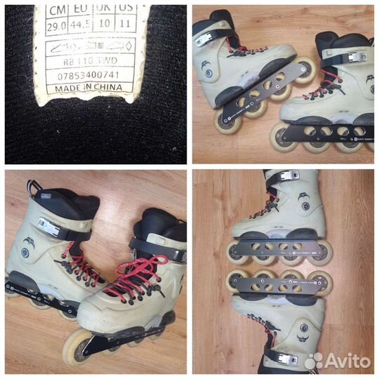 Ролики Razors 44 и Micro MT р43 рама Micro Lava