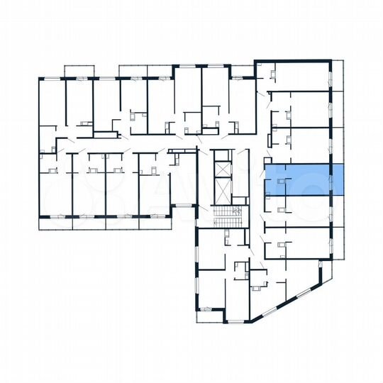 Квартира-студия, 24,1 м², 4/12 эт.