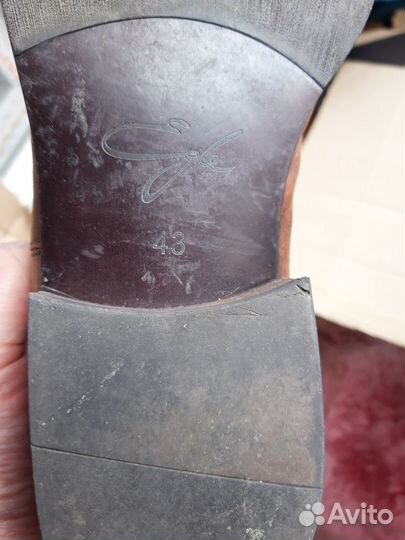 Туфли коричневые 